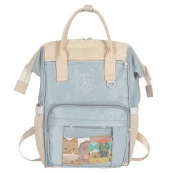 Factory Customized Laptop Ita bag Nylon Ita Backpack With Clear Window