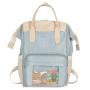 Factory Customized Laptop Ita bag Nylon Ita Backpack With Clear Window