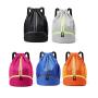 LX044 Personalized Drawstring Backpack Waterproof Folding Sport Beach Gym Bag Men Women Backpack for Basketball Soccer Mountain