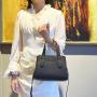 2024 Trending Quality Genuine Handbag Sac Personnalisable Avec Logo Sac Cuir Femme Accessoires De Sac Hand Bag