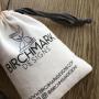 White Soft Muslin Cotton Packaging Drawstring Pouch