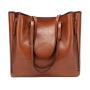 Ladies Standard Size Real Cow Leather Handbag New Modern Style Fashionable Women Full Size  Tote Bag