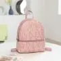 2024 Women's Small Schoolbag for Foreign Trade New Fashionable Letter Printed Casual Multi-Use Shoulder Bag Lady Style