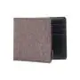 Slim bifold wallet durable canvas rfid blocking men's wallet bifold card holder