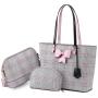 LOVEVOOK custom Women Fashion Handbags Wallet Tote Bag Shoulder Bag Top Handle Satchel 3 pieces Purse and handbags