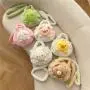 Plush doll bag oblique cross cartoon animal shape pig bag cute Beibei pig doll plush bag