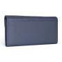 Factory wholesale leather women wallet button women wallet card holder leather long wallet