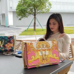 2023 fashion women's shoulder bags high texture printing ladies designer bag chain crossbody side bag luxury factory wholesale