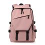New Fashion Plain Style Large Capacity Travel Bagpack Teenagers College Schoolbag Leisure Travel Backpack For Students Boys