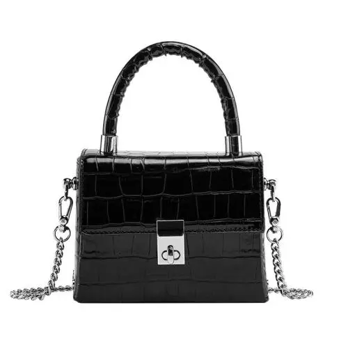 2024 Customize Crocodile Vegan Leather Mini Purse Handbag For Women Hand Bag