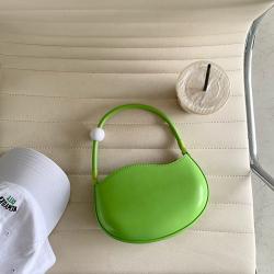 New 2024 ladies mini handbags Simple solid crossbody Creative bean shape women's shoulder fashion hand bags