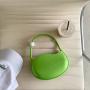 New 2024 ladies mini handbags Simple solid crossbody Creative bean shape women's shoulder fashion hand bags