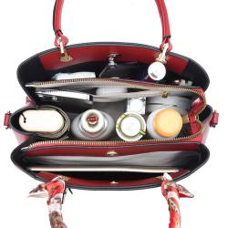 2023 Wholesale Big Capacity Waterproof Transparent Shoulder Bags HIgh Quality Ladies Tote Bag Candy Handbags For Women Luxury