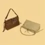 2024 new design fashion casual women on the shoulder Pu leather bag ladies casual simple fashion handbag