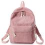 KBW346 Hot Selling School Backpack for Teens Large Corduroy Lightweight Laptop Bag for Girls Women Casual High School College