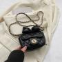 Bowknot Leather Crossbody Bags For Women Diamond Lattice Pu Designer Women Bags Fashion Chain Taschen CY104