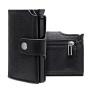 Men Slim Bifold Credit Card Case Compact Card Holder Automatic Pop Up Wallet