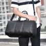 Travel Duffel Bag  Large Capacity Leather Duffel Bag for Man Waterproof  Duffel Bags