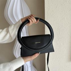 2024 new fashion texture niche design simple handbag shoulder crossbody bags candy color female