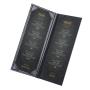 Custom menu covers leather restaurant PU smooth leather menu holder board