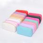 Keymay New Updating Cute DIY Personalized Mini Coin Purse Portable Travel Bag Chenille Patch Cosmetic Bag Nylon Makeup Bag Pouch