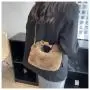 2023 New Fashion Lovely Plush Square Bag Female Plush Soft Portable  Bag Designer Handbag Wholesale