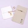 Custom Logo Printed Cotton Linen Comb Cosmetic Packing Envelope Dust Pouch Envelope Cotton Gift  Bag