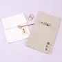 Custom Logo Printed Cotton Linen Comb Cosmetic Packing Envelope Dust Pouch Envelope Cotton Gift  Bag