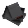 Factory wholesale leather money clip wallets men's leather wallet pu slim money clip