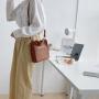 New Personality One-shoulder Small Square Bag Fashion Trend Cross-body Bag Soft Side Creative Designer Handbag For Girls