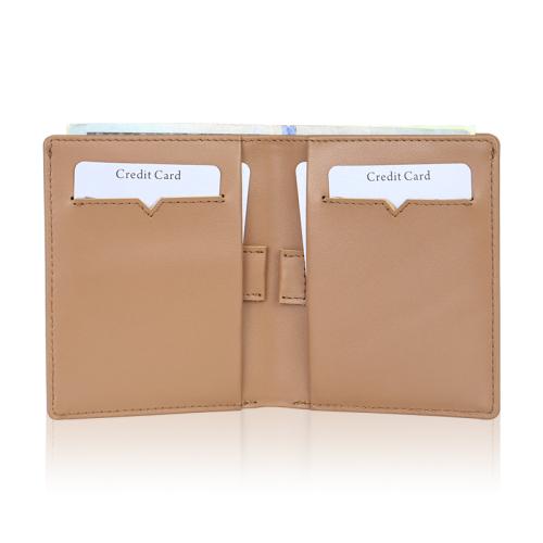 Wholesale Customization Pure Leather Wallet Bifold Rfid Men Leather Wallets Card Holder