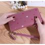 OEC001 New Korean Wallet Women Long Zipper Large Capacity Mobile Phone Bag Versatile Love Korean Handheld Wallet women