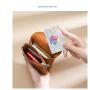 ZX021 Genuine Leather Men And Women Zipper Wallets Credit Card Key Coin Purse Mini Wallet Business Pouch Storage Pocket