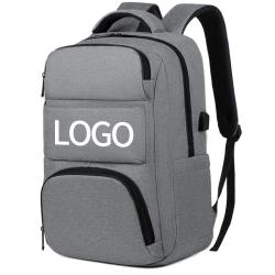Customized Durable Oxford Business Office Stylish College Rucksack USB Charge Mochila Laptop Backpacks for Mens
