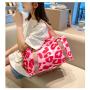 ZWY149 Outdoor Hot Sale Oxford Waterproof Travel Bag Luggage Big Duffle Bag New Fashion Wholesale Leopard Print Yoga Bag Ladies