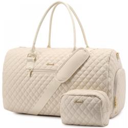 2023 LOVEVOOK new quilted Large Sport Gym Weekender Bag multi-functi Toiletry wet pocket custom women travel luggage duffel bags