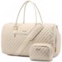 2023 LOVEVOOK new quilted Large Sport Gym Weekender Bag multi-functi Toiletry wet pocket custom women travel luggage duffel bags