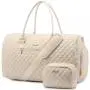 2023 LOVEVOOK new quilted Large Sport Gym Weekender Bag multi-functi Toiletry wet pocket custom women travel luggage duffel bags