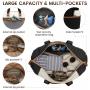 LOVEVOOK 4 in1 Clothes Storage Bag Travel Duffel Personal Item Hospital Overnight Bag with Wet Pocket Weekender Bags for Women