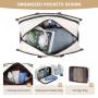 LOVEVOOK 2024 Designer 4 pcs/set Fashion Travel duffle Tote Weekender Bag with shoes bag dry wet pocket Traveling Bag Unisex