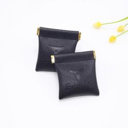 Luxury Mini Black Gift Pouch Jewelry Hairpin Packaging Bag Small Watch Bracelet Necklace Jewelry Bag