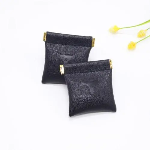 Luxury Mini Black Gift Pouch Jewelry Hairpin Packaging Bag Small Watch Bracelet Necklace Jewelry Bag