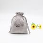Customized Small Velvet Drawstring Jewelry Lipstick Storage Bag Flannel Gift Packaging Security Necklaces Gemstones Stamped