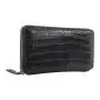 new design men's zipper customized leather mens long wallet phone holder purse men wallet with zip