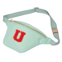 Kemay RTS Stock Multi-color Custom Print Pattern Waterproof Nylon Bum Bag Women Crossbody Waist Bag Custom Logo Fanny Pack