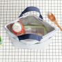 Gelory Wholesale Custom Logo Thickened Portable Waterproof Oxford Tote Cooler Lunch Box Bag Thermal Food Bags