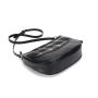 2024 Vegan Leather Women Shoulder Bag Fashion Ladies Sling Bags Crossbody Bag With Top Canvas Design