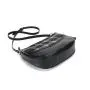 2024 Vegan Leather Women Shoulder Bag Fashion Ladies Sling Bags Crossbody Bag With Top Canvas Design