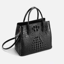 2024 Custom Crocodile PU Leather Bag Handbag For Women Ladies Luxury Purse