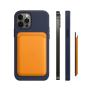 Hot Sales Magnetic PU Leather Credit Card Holder Wallet Case Thin Slim for iPhone 12